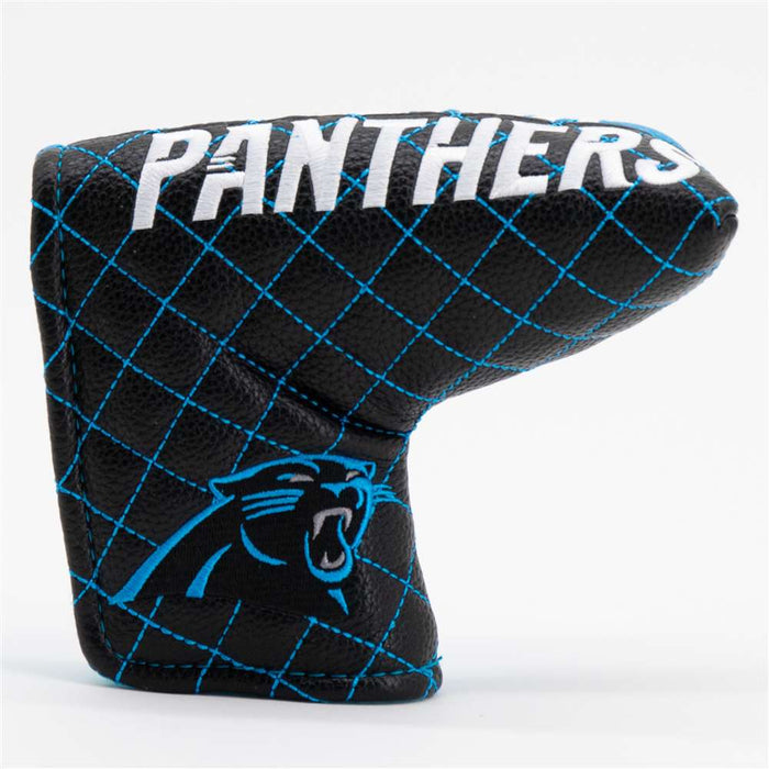 Carolina Panthers Quilted Mallet Putter Cover (SPLIT)