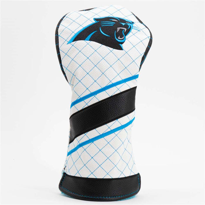 Carolina Panthers Quilted Driver Headcover (STRIPED)
