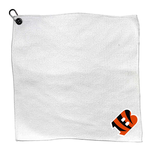 Cincinnati Bengals Microfiber Towel - 15" x 15" (White)