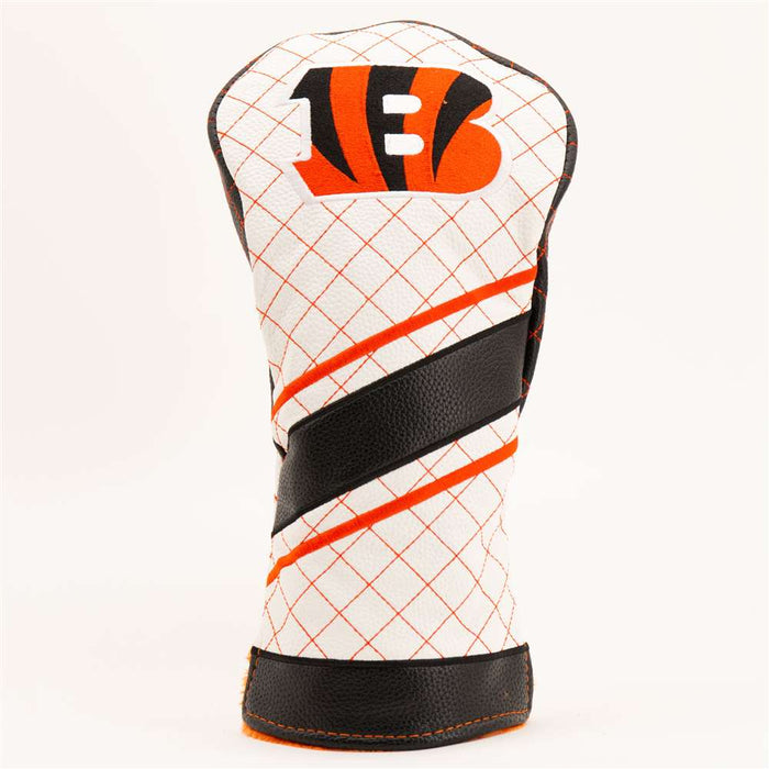 Cincinnati Bengals Quilted Driver Headcover (STRIPED)