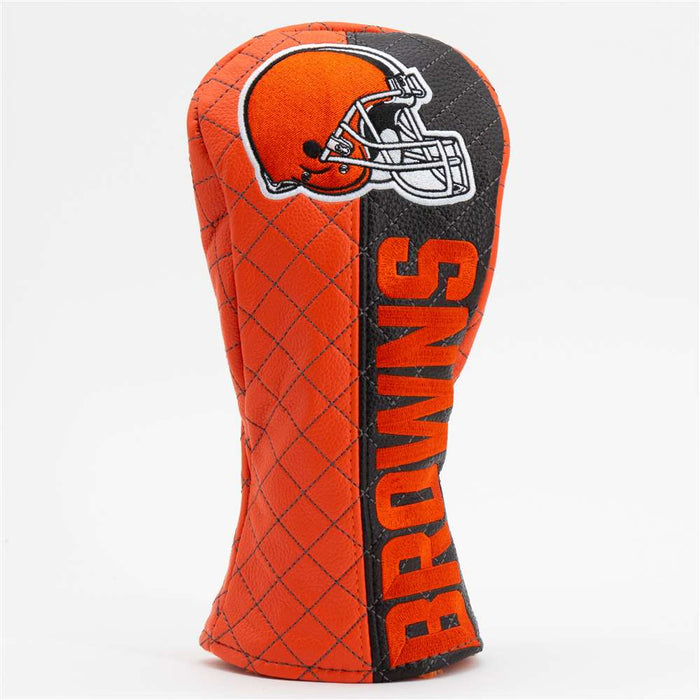 Cleveland Browns Quilted Fairway Headcover (SPLIT)