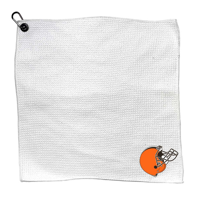 Cleveland Browns Microfiber Towel - 15" x 15" (White)