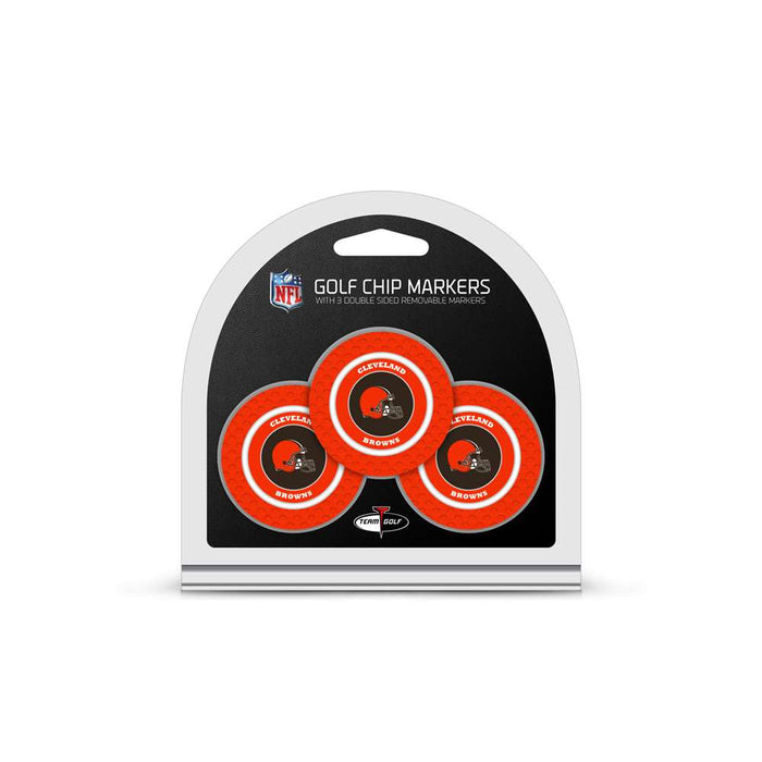Cleveland Browns Golf 3 Pack Golf Chip 30788