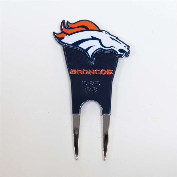 Denver Broncos Custom Shaped Divot Tool
