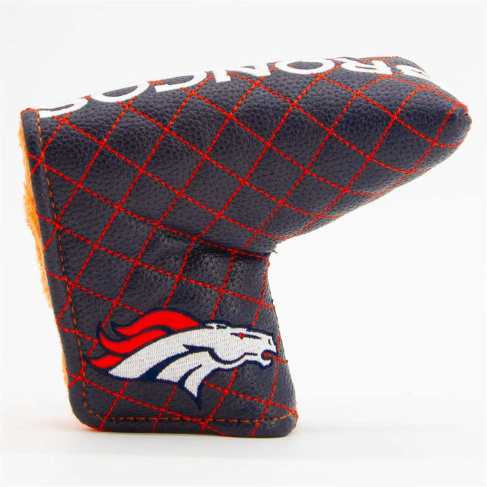 Denver Broncos Quilted Mallet Putter Cover (SOLID)