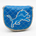 Detroit Lions Quited Blade Putter Cover (SOLID)