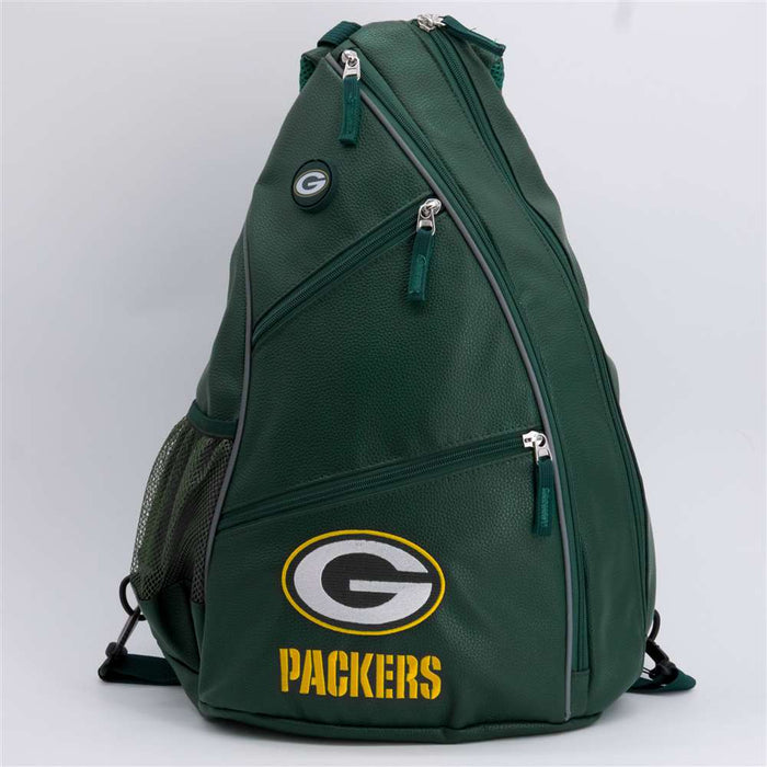 Green Bay Packers PU Leather Backpack
