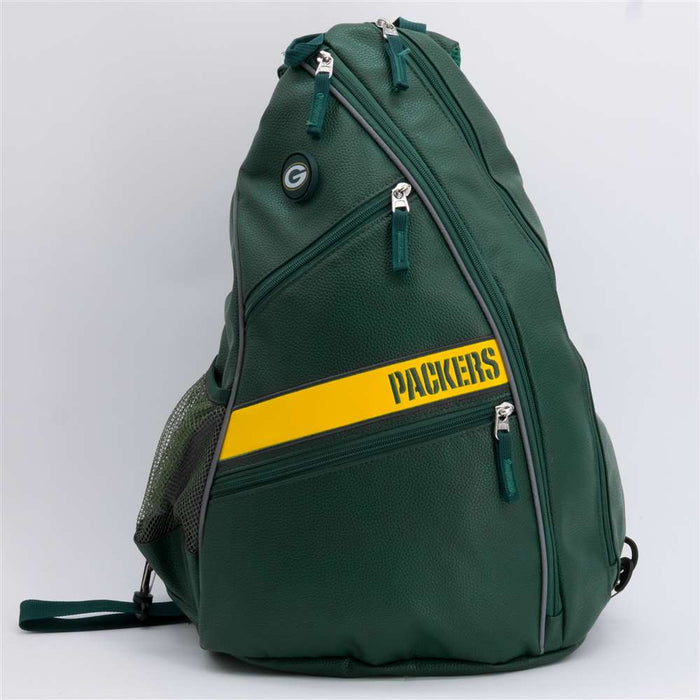 Green Bay Packers PU Leather Backpack