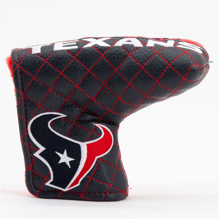Houston Texans Quilted Mallet Putter Cover (SPLIT)