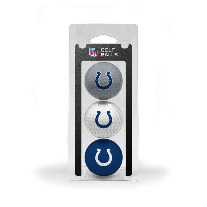 Indianapolis Colts Golf 3 Ball Pack 31205