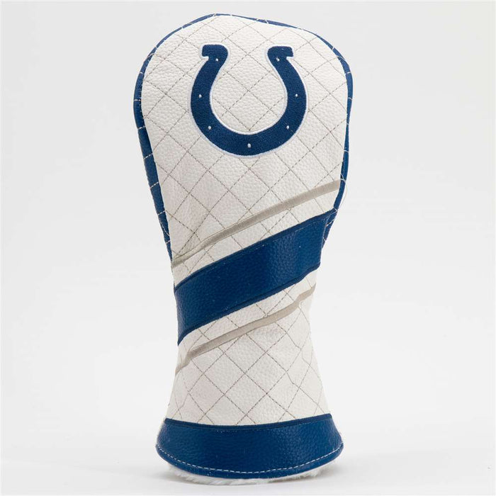 Indianapolis Colts Quilted Fairway Headcover (STRIPED)