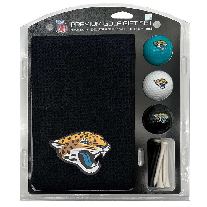 Jacksonville Jaguars 16" X 40" Microfiber Towel Golf Gift Set