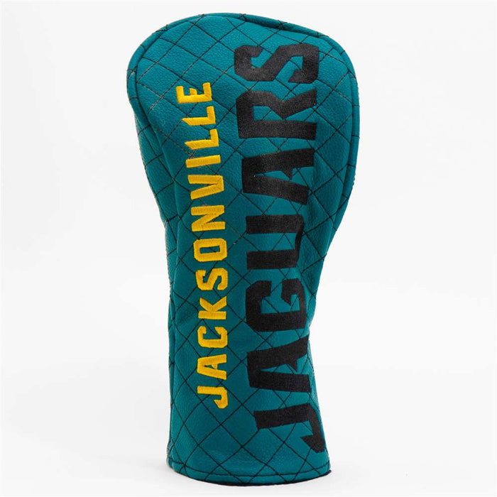 Jacksonville Jaguars Quilted Fairway Headcover (SOLID)
