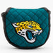 Jacksonville Jaguars Quited Blade Putter Cover (SOLID)