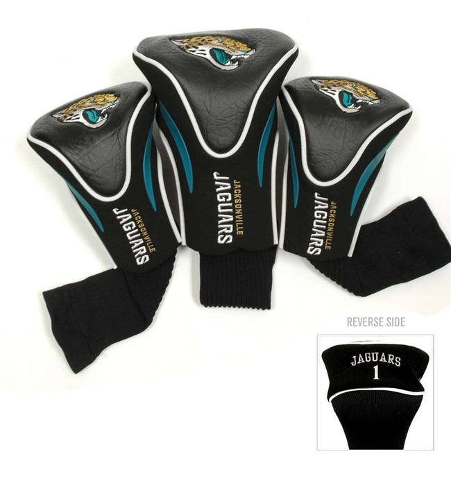 Jacksonville Jaguars  Golf Club Headcover - Set of 3 (Driver,Fairway,Hybrid)