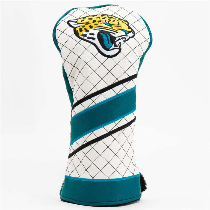 Jacksonville Jaguars Quilted Driver Headcover (STRIPED)