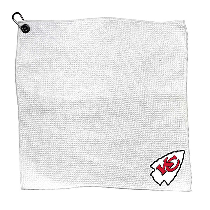Kansas City Chiefs Microfiber Towel - 15" x 15" (White)