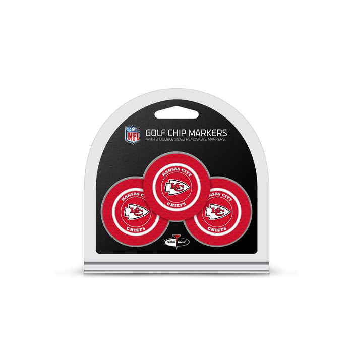 Kansas City Chiefs Golf 3 Pack Golf Chip 31488