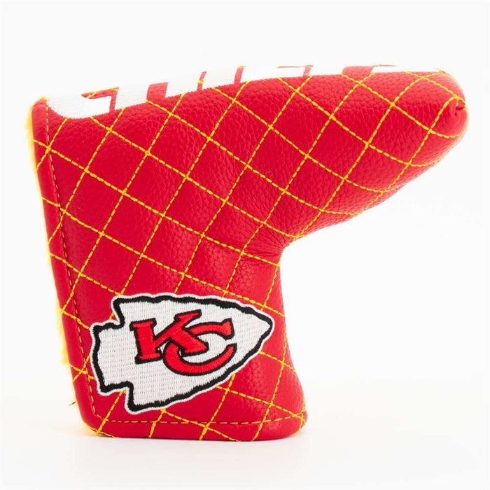 Kansas City Chiefs Quilted Mallet Putter Cover (SPLIT)