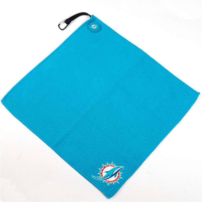 Miami Dolphins Magnetic Towel - 15 x 15