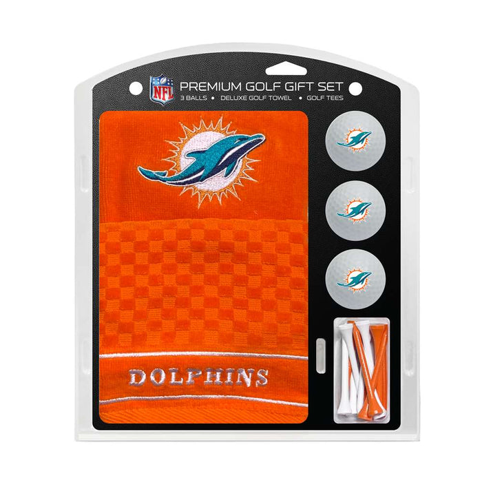Miami Dolphins Golf Embroidered Towel Gift Set 31520