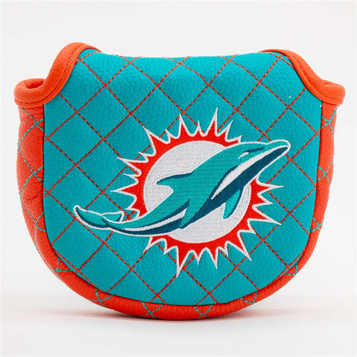 Miami Dolphins Quited Blade Putter Cover (SOLID)