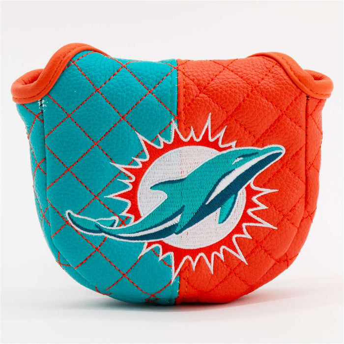 Miami Dolphins Quited Blade Putter Cover (SPLIT)