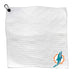 Miami Dolphins Microfiber Towel - 15" x 15" (White)