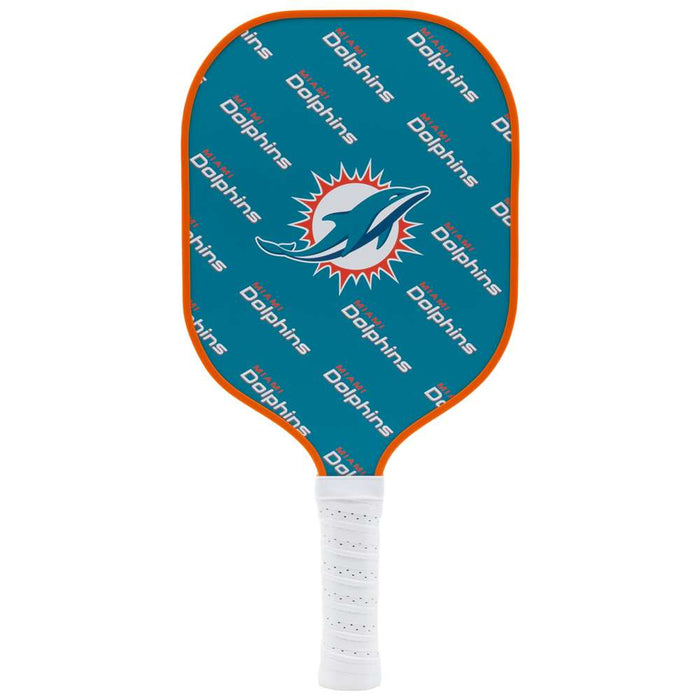 Miami Dolphins Carbon Fiber Pickleball Paddle