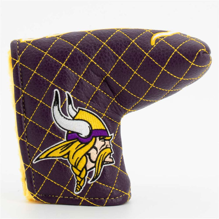 Minnesota Vikings Quilted Mallet Putter Cover (SOLID)