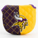 Minnesota Vikings Quited Blade Putter Cover (SPLIT)