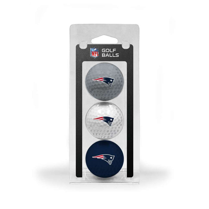 New England Patriots Golf 3 Ball Pack 31705
