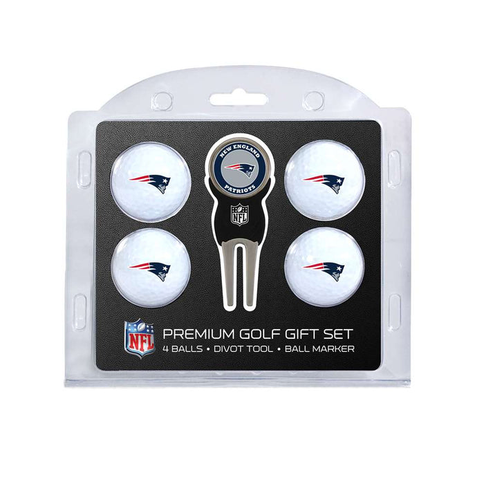 New England Patriots Golf 4 Ball Gift Set 31706