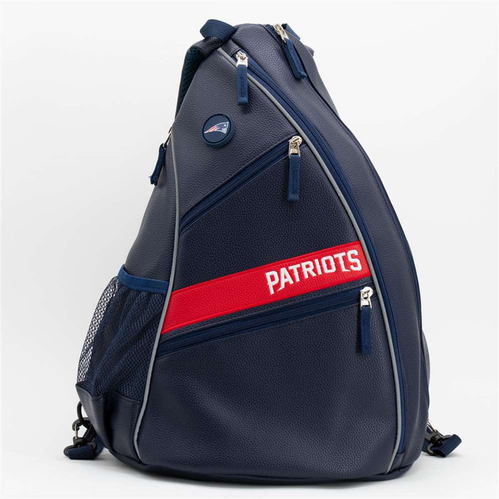 New England Patriots PU Leather Backpack