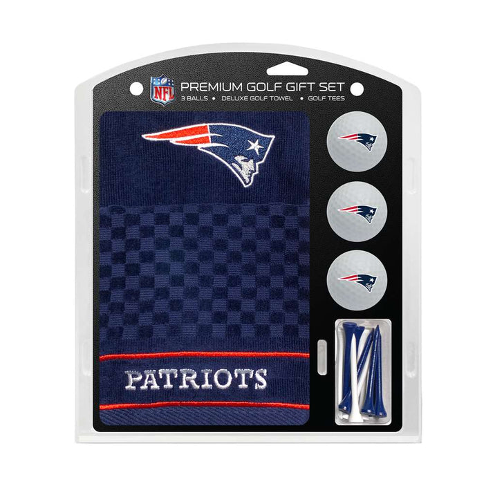 New England Patriots Golf Embroidered Towel Gift Set 31720