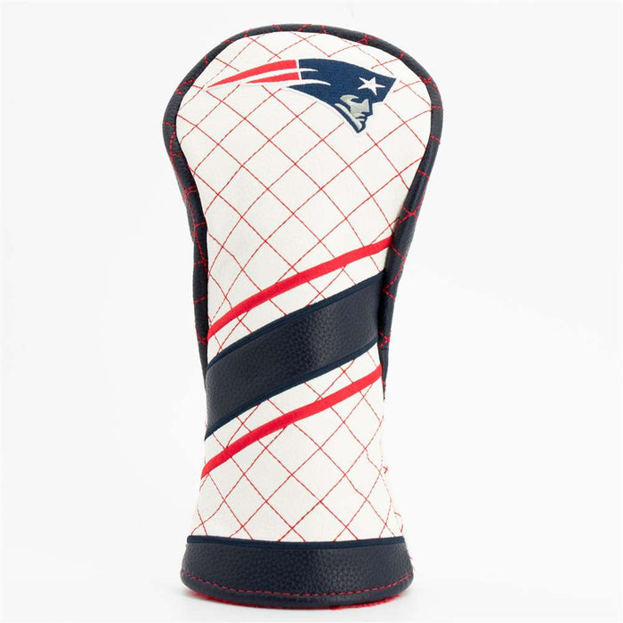 New England Patriots Quilted Fairway Headcover (STRIPED)