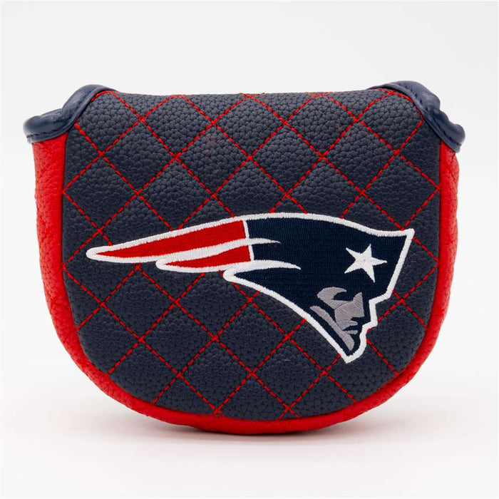 New England Patriots Quited Blade Putter Cover (SOLID)