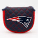 New England Patriots Quited Blade Putter Cover (SOLID)