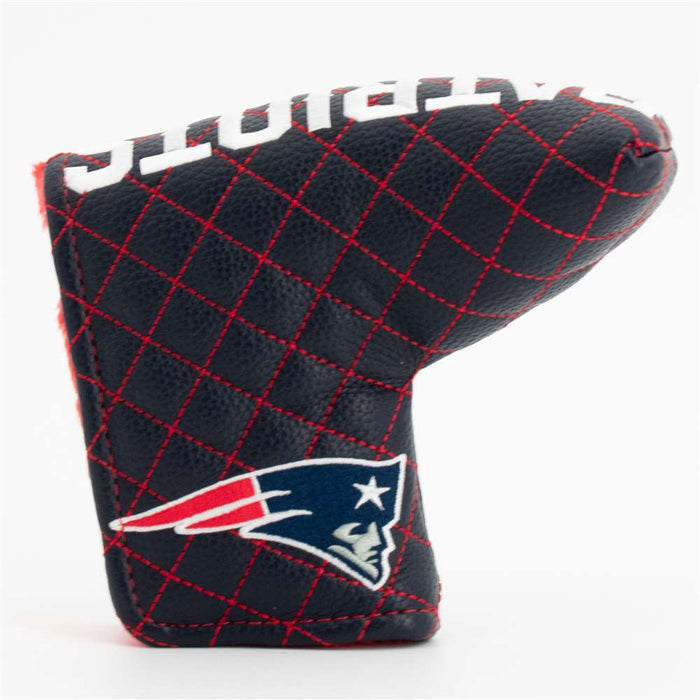 New England Patriots Quilted Mallet Putter Cover (SOLID)
