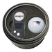 New England Patriots Golf Tin Set - Switchblade, Golf Ball