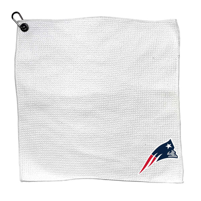New England Patriots Microfiber Towel - 15" x 15" (White)
