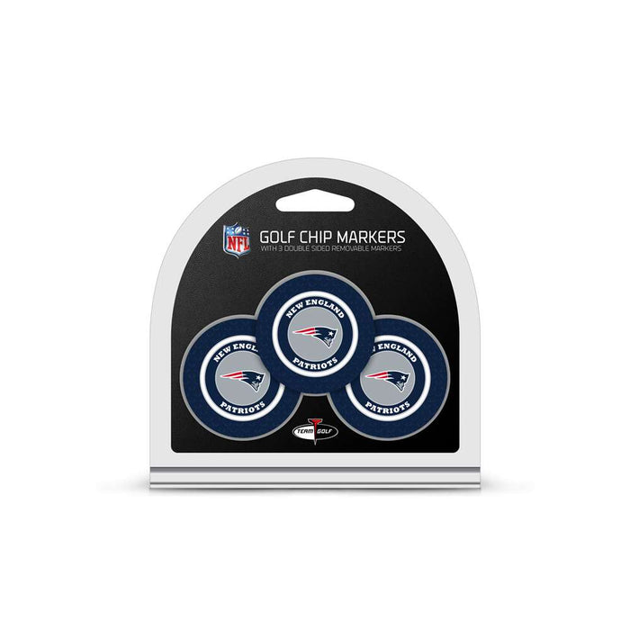 New England Patriots Golf 3 Pack Golf Chip 31788
