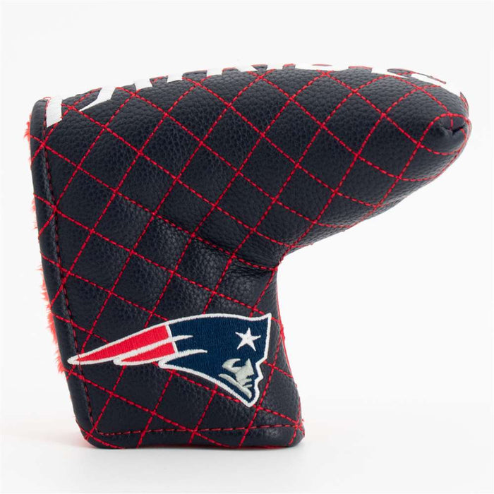 New England Patriots Quilted Mallet Putter Cover (SPLIT)