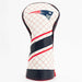 New England Patriots Quilted Driver Headcover (STRIPED)