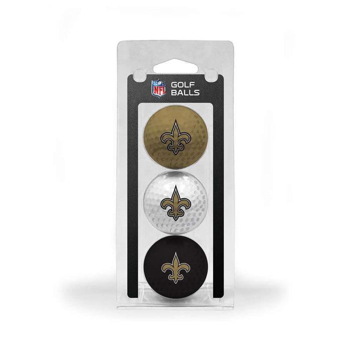 New Orleans Saints Golf 3 Ball Pack 31805