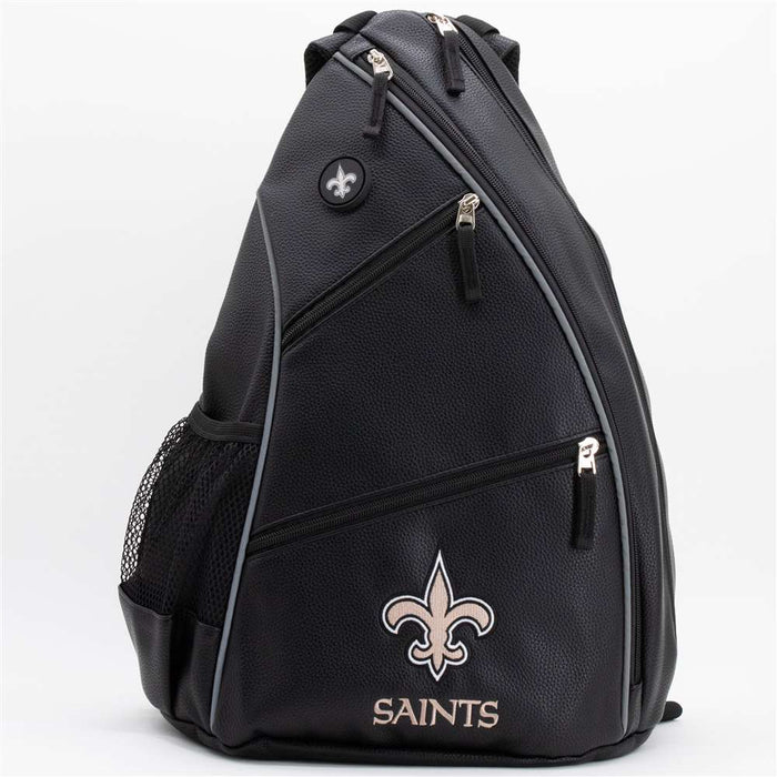 New Orleans Saints PU Leather Backpack