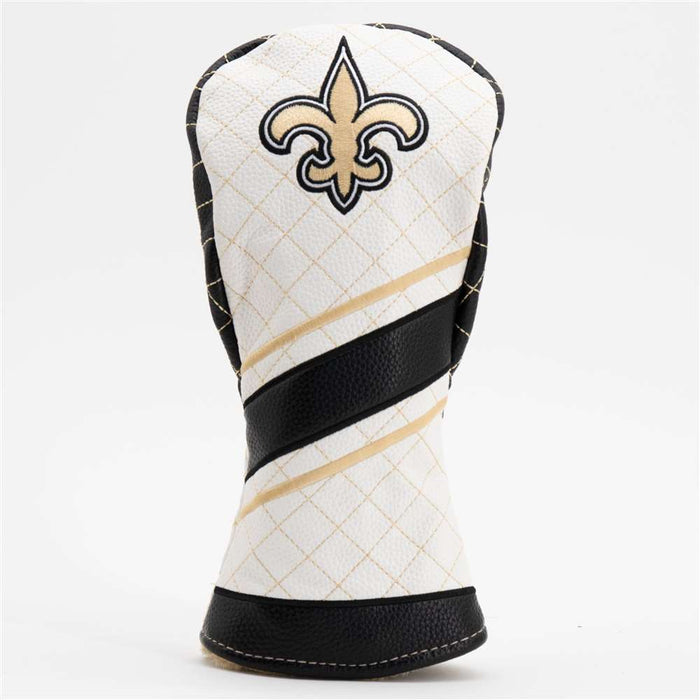 New Orleans Saints Quilted Fairway Headcover (STRIPED)