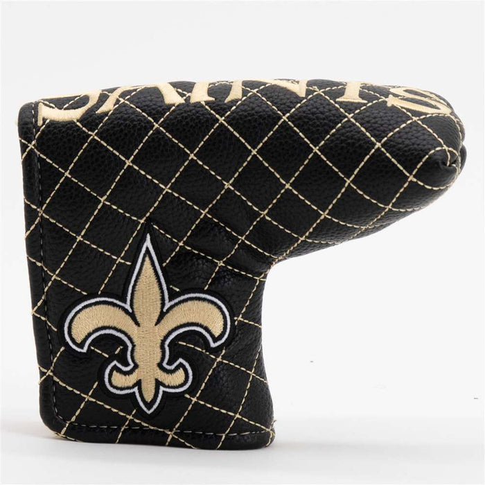 New Orleans Saints Quilted Mallet Putter Cover (SOLID)