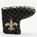 New Orleans Saints Quilted Mallet Putter Cover (SOLID)