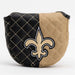 New Orleans Saints Quited Blade Putter Cover (SPLIT)